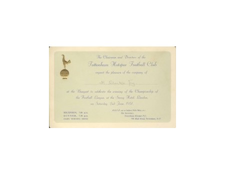 TOTTENHAM HOTSPUR 1951 (HARRY CLARKE