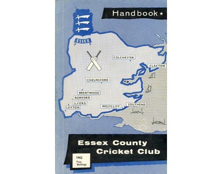 ESSEX COUNTY CRICKET CLUB ANNUAL 1962