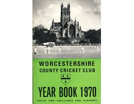 WORCESTERSHIRE COUNTY CRICKET CLUB YEAR BOOK 1970