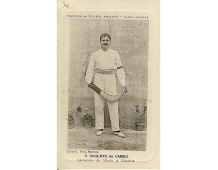 CHIQUITO DE CAMBO, PELOTA CHAMPION POSTCARD
