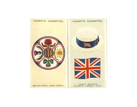INTERNATIONAL CAPS & BADGES 1924 (HIGNETT)
