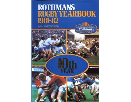 ROTHMANS RUGBY YEARBOOK 1981-82 (HARDBACK)