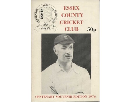 ESSEX COUNTY CRICKET CLUB ANNUAL 1976