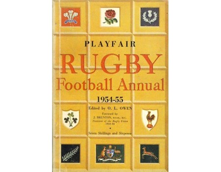 PLAYFAIR RUGBY FOOTBALL ANNUAL 1954-55