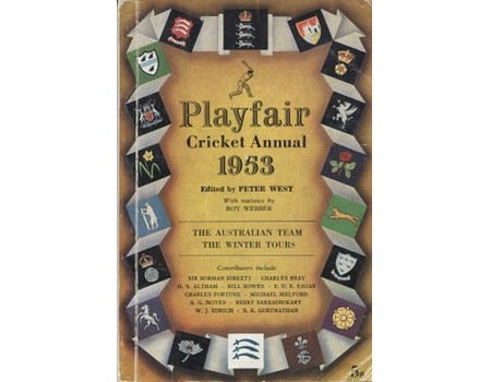 PLAYFAIR CRICKET ANNUAL 1953