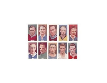 INTERNATIONAL CAPS 1936 (PHILLIPS) CIGARETTE CARDS