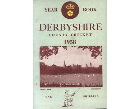 DERBYSHIRE COUNTY CRICKET YEAR BOOK 1958
