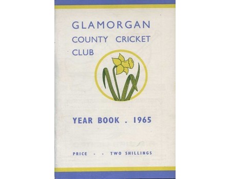 GLAMORGAN COUNTY CRICKET CLUB YEAR BOOK 1965