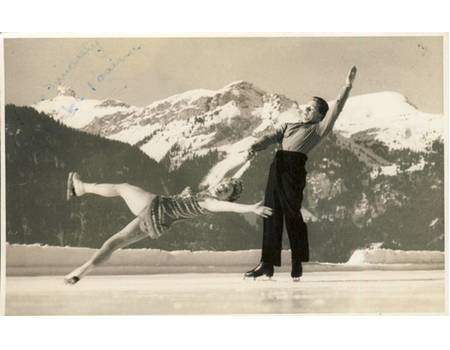 ROSINA BLACKBURN & HARRY GLICK, FIGURE SKATERS