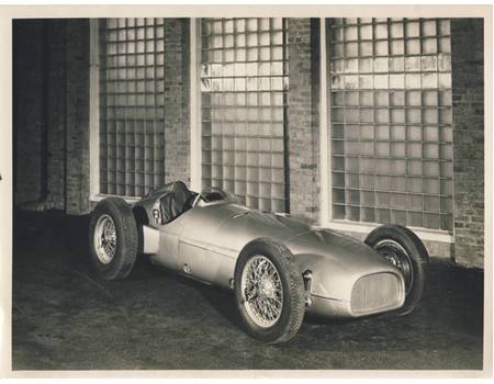 BRM CAR AT 1950 LAUNCH