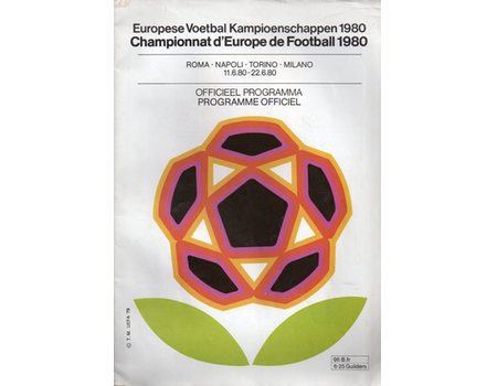 EUROPEAN FOOTBALL CHAMPIONSHIPS 1980 TOURNAMENT PROGRAMME