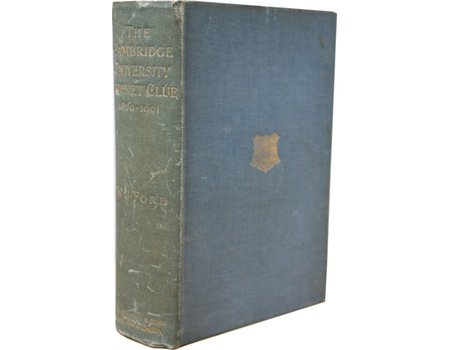 A HISTORY OF THE CAMBRIDGE UNIVERSITY CRICKET CLUB 1820-1901