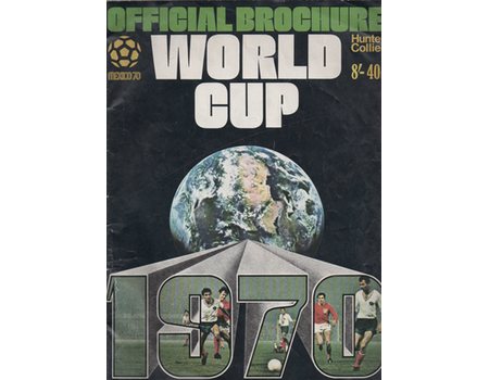 WORLD CUP 1970 OFFICIAL BROCHURE
