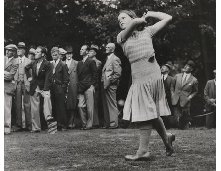  NANCY JUPP 1934 (STOKE POGES) GOLF PHOTOGRAPH