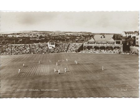 SCARBOROUGH CRICKET GROUND 1930S