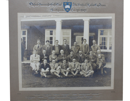 GREAT BRITAIN & IRELAND RYDER CUP TEAM 1927 GOLF PHOTOGRAPH (FIRST RYDER CUP)