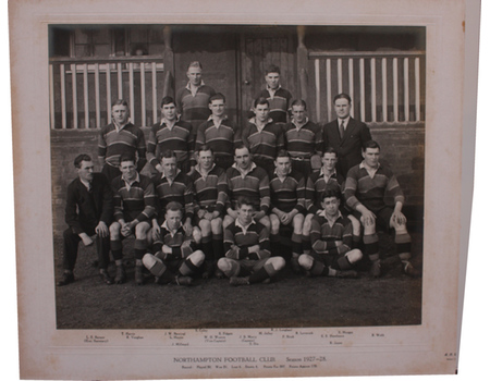 NORTHAMPTON RUGBY FOOTBALL CLUB 1927-28