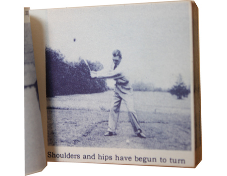 BEN HOGAN "MAGIC-EYE" FLICKER BOOK - SMASHING DRIVE
