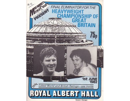 5 FRANK BRUNO PROGRAMMES (HARRY CARPENTER