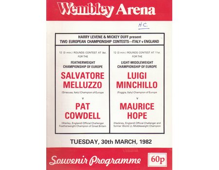 5 FRANK BRUNO PROGRAMMES (HARRY CARPENTER