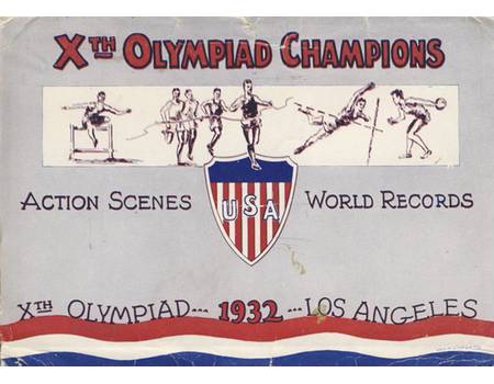 LOS ANGELES OLYMPICS 1932 (PHOTOGRAPHIC FOLDER)