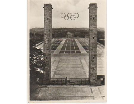 BERLIN OLYMPICS STADIUM 1936 POSTCARD