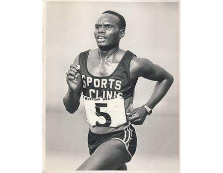 HENRY RONO 1978 (KENYA) SPORTS PHOTOGRAPH