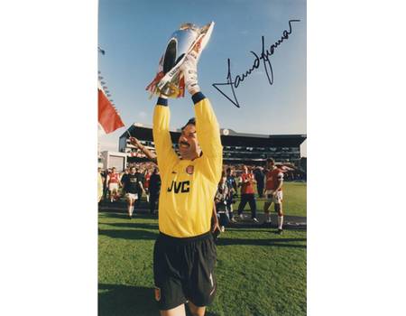 DAVID SEAMAN (ARSENAL & ENGLAND) SIGNED PHOTOGRAPH 