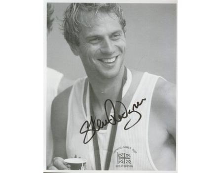 STEVE REDGRAVE SIGNED PHOTOGRAPH