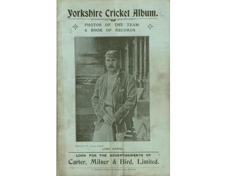 YORKSHIRE CRICKET ALBUM 1902