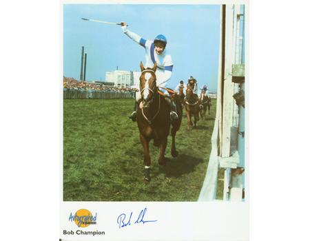 BOB CHAMPION SIGNED PHOTOGRAPH