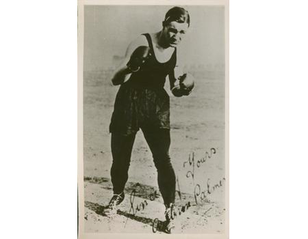 AMBROSE PALMER (AUSTRALIA) BOXING POSTCARD