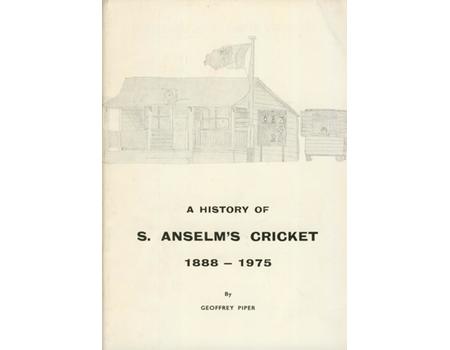 A HISTORY OF S. ANSELM