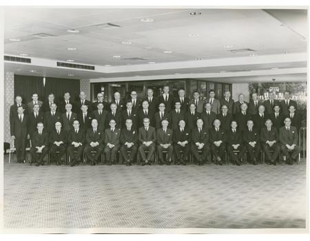 RFU COMMITTEE 1969-70 RUGBY PHOTOGRAPH