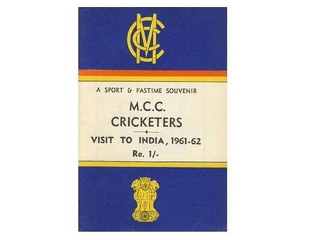 M.C.C. CRICKETERS VISIT TO INDIA 1961-62: SOUVENIR