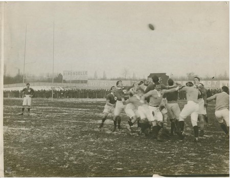 FRANCE V IRELAND ORIGINAL PRESS PHOTOGRAPH CIRCA 1910