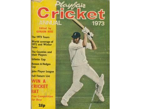 PLAYFAIR CRICKET ANNUAL 1973
