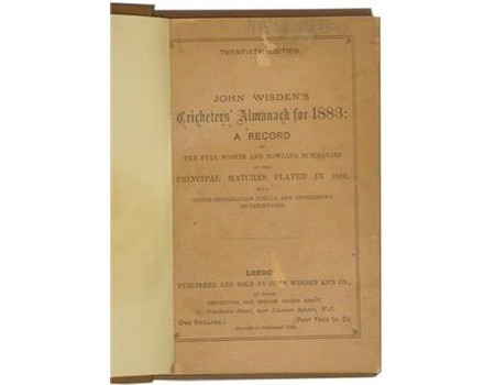 WISDEN CRICKETERS