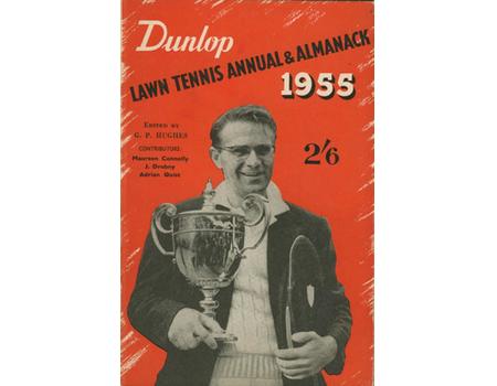 DUNLOP LAWN TENNIS ANNUAL AND ALMANACK 1955