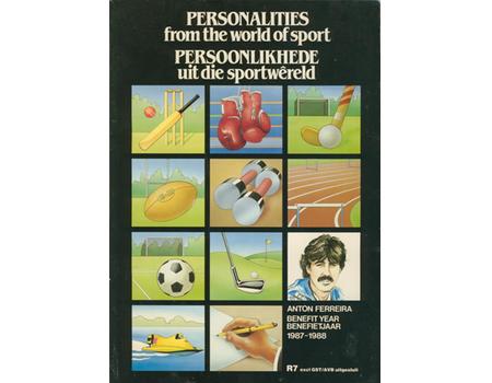 ANTON FERREIRA (NORTHERN TRANSVAAL, WARWICKSHIRE)