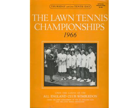 WIMBLEDON CHAMPIONSHIPS 1966 (DAY 10)