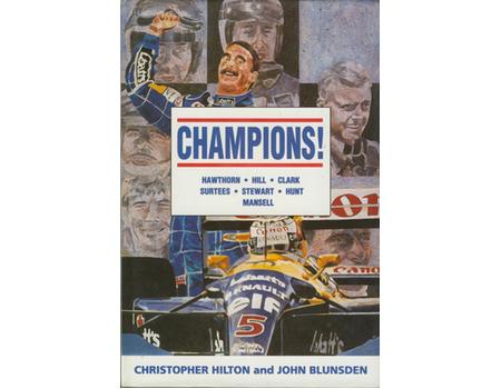 CHAMPIONS! HAWTHORN. HILL. CLARK. SURTEES. STEWART. HUNT. MANSELL