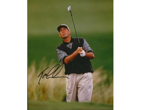 TOM LEHMAN SIGNED GOLF PHOTOGRAPH