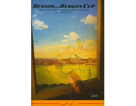 ESSEX V LEICESTERSHIRE 1985 (LORD