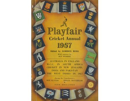PLAYFAIR CRICKET ANNUAL 1957