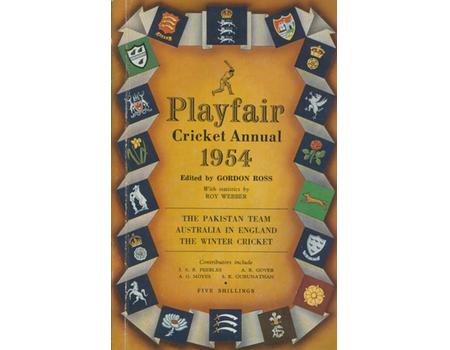 PLAYFAIR CRICKET ANNUAL 1954