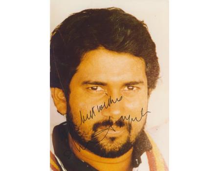 ARSHAD AYUB (INDIA) SIGNED PHOTOGRAPH
