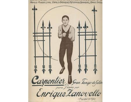 GEORGES CARPENTIER - SHEET MUSIC