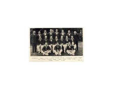 AUSTRALIA 1938 CRICKET POSTCARD