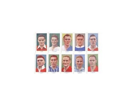 FAMOUS FOOTBALLERS 1939 (R & J HILL) CIGARETTE CARDS
